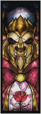 Disney home decor, disney cross stitch pattern pdf. Craft Supplies Tools Patterns Tutorials Beauty And The Beast Counted Cross Stitch Beast Pattern Disney Pattern Cross Stained Glass Pattern 19 71 X 19 71 L784