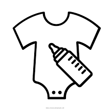 By the way psychologies insist that coloring helps children to relax and forget about their troubles. Baby Clothes Coloring Page Ultra Coloring Pages