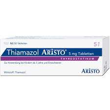 Because thyroid hormone influences receptor and transcription factors, it can be expected that it will influence proteins involved in coagulation processes synthetised in many cells. Thiamazol Aristo 5 Mg 100 St Shop Apotheke Com