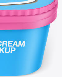 Download Ice Cream Bucket Mockup In Bucket Pail Mockups On Yellow Images Object Mockups PSD Mockup Templates