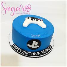 Playstation Cake In Buttercream Ps4 Playstation Cake Ps4 Cake Butter Cream