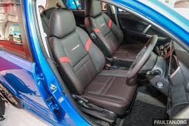 Perodua has unified its naming convention like the alza and axia, with moving onto the interior, the perodua myvi 1.5 advance sports leather seats, a leather wrapped steering wheel and a leather wrapped gear shifter. Perodua Myvi Advance 9 Paul Tan S Automotive News