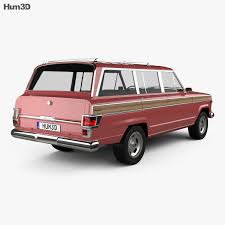 3d Model Of Jeep Wagoneer 1978 In 2020 Jeep Wagoneer Jeep 3d Model