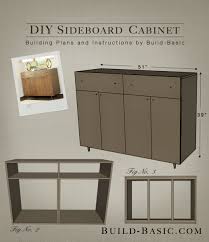 Dining room buffet with hutch. Build A Diy Sideboard Cabinet Build Basic