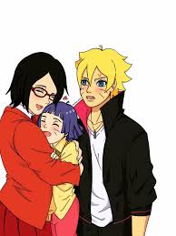 Sarada Himawari And Boruto
