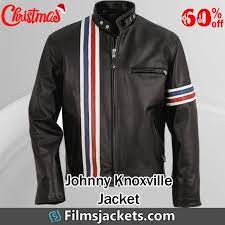 Biker Johnny Knoxville Leather Jacket Black Leather Biker Jacket Jackets Leather Biker Jacket