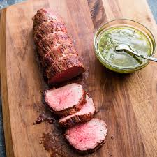 The tenderloin gets a nice crusty brown exterior, which adds delicious flavor and texture to an otherwise lean cut. Grill Roasted Beef Tenderloin America S Test Kitchen