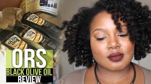 Have you tried extra virgin olive oil (evoo) in your hair regimen? Review And Demo Ors Black Olive Oil Repair 7 Natural Hair Ammina Rose Youtube