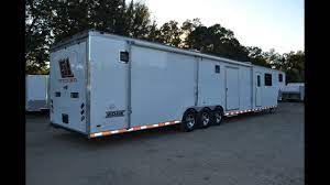 Maybe you would like to learn more about one of these? 8 5x48 Haulmark Living Quarters Trailer Youtube
