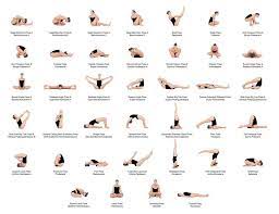 Free printable yoga poses for beginners pdf. 75 Yoga Poses Pdf 8 5 X11 In 2021 Yoga Poses Chart Cool Yoga Poses Yoga Poses Names