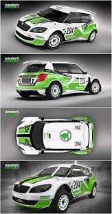 Ever wondered how your favorite racecar driver got his/her number? Created By A Talented Fotorian Fotorian Fotor Com Skoda Skoda Fabia Rally Car Design