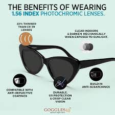The Benefits Of Wearing 1 56 Photochromic Lenses Lenses How To Wear Glasses