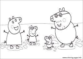 Download and print these among us coloring pages for free. Happiness Family Peppa Pig Coloring Pages Printable