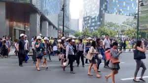 The magnitude of the earthquake was recorded at m w 7.2, with epicenter 6 kilometres (3.7 mi) s 24° w of sagbayan, and its depth of focus was 12 kilometres (7.5 mi). Evacuations And Swaying Buildings Strong Earthquake Hits Metro Manila Parts Of Luzon Video Coconuts Manila