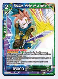 Dragon ball super spoilers are otherwise allowed. Tapion Fate Of A Hero Db3 125 R Dragon Ball Super Singles Draft Box 6 Giant Force Coretcg