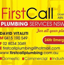 Trust us to have your back First Call Plumbing Services N S W Pty Ltd Home Facebook