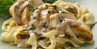 паста с курицей и грибами в сливочном соусе фото рецепт Fetuchini V Slivochno Gribnom Souse Sous K Paste I Rybe Kulinariya Eda