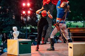 Businesses are not just retail businesses. Weekend Events Include Shakespeare Blues Music Baseball Grudge Match