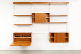 Schönes regal mit 3 variablen böden in weiß. 50er Jahre String Regal Regalsystem 624 Magasin Mobel