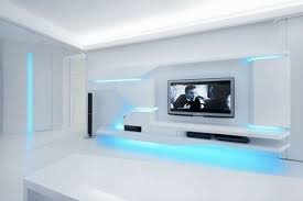 Renovated White Apartment With Futuristic Interior Design 1 Decor White Apartment Futuristic Interior Futuristic Home