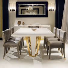 Exclusive Furniture Exclusive Contemporary Gold Plated Ivory Dining Table Set Www Bocadolo Luxury Dining Tables Dining Table Gold Dining Room Furniture Sets