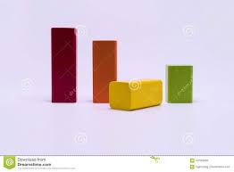 Colorful Toys Geometric Shapes Stock Image Image Of