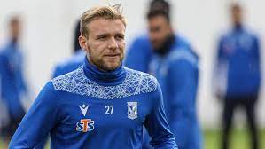 Game log, goals, assists, played minutes, completed passes and shots. Lech Benfica Tymoteusz Puchacz Po Meczu Liga Europy Pilka Nozna