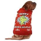 Holiday Ugly Dog Sweater Grinch