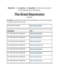 Factories and farms were producing more goods than the people could afford to buy. Great Depression Research Worksheets Teachers Pay Teachers