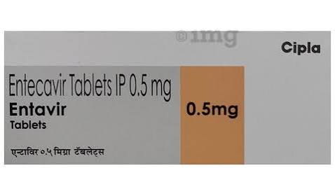 Buy Entavir 0.5mg Tablet Online: View Uses, Side Effects, Price, Substitutes | 1mg