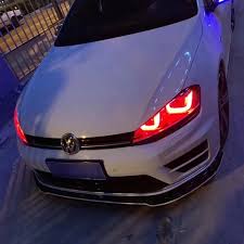 $99.99 amazon customer reviews shop at amazon pros: Icedriver Fur Vw Golf 7 Gti Drl Rgb Mehrfarbige Led Boards Tagfahrlicht Rot Blau Damon Auge Car Light Accessories Aliexpress