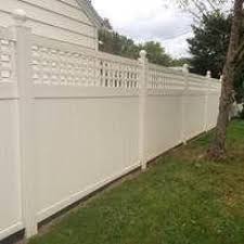 Weatherables Scottsdale 6 Ft H X 8 Ft W White Vinyl Privacy Fence Panel Kit Pwpr Sqlat 6x8 The Home Depot Privacy Fence Panels Vinyl Privacy Fence Fence Panels