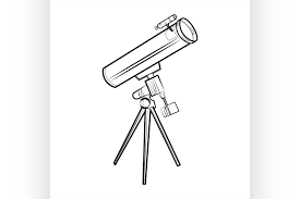 Are you searching for telescope icon png images or vector? Sketch Telescope Icon By Netkoff Thehungryjpeg Com