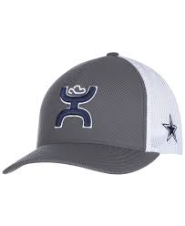 Hooey Dallas Cowboys Lazuli Flex Stretch Fitted Cap Gray White In 2021 Cowboys Cap Dallas Cowboys Hats Fitted Caps
