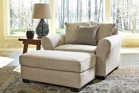Chair and ottoman set, kgopk accent arm chair with footrest for living room, upholstered fabric side chair, creative splicing cloth surface. Baxley Chair Ottoman Ashley Furniture Homestore