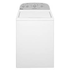 Whirlpool 3 6 Cu Ft Top Load Washer In White Wtw4800bq At The Home Depot Ideas For The House Whirlpool Washer Dryer Washer Dryer Clean Washer