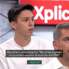 Abraham Gil, joven empresario: "Las empresas no podemos pagar más en este  momento"