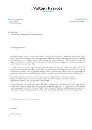 Your resume lists the facts, but your internship cover letter michelle dalton hiring manager brickman, inc. Budget Manager Cover Letter Example Kickresume