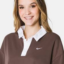 Polo nike donna marrone top