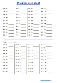 Nicht selten wird beim praktischen dividieren die entsprechende reihe durchgegangen. Division Mit Rest Abc Nachhilfe Mathe Mathematik Lernen Mathematik Aufgaben