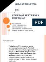 Pada peringkat awal, ia dikenali sebagai tanah melayu atau malaya. Pengajian Malaysia Bab 5 Kemasyarakatan Dan Perpaduan