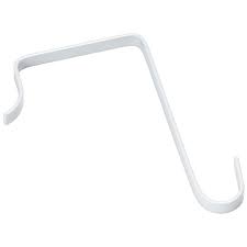 Greenco steel quad over the door hook(4 hooks, silver). Door Hook Commercial Over The Door Hooks The Container Store