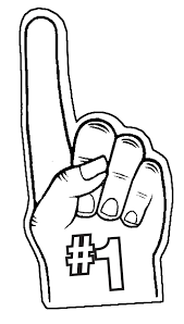 Here's a list of the best unique, easy and advanced coloring pages for adults. Middle Finger Clipart The Cliparts Clipartix