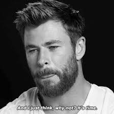 I Dunno What It S Time For But Sign Me Up Chris Hemsworth Hemsworth Chris Hemsworth Thor