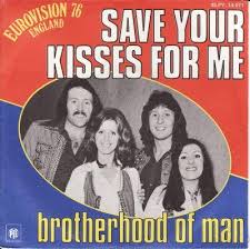 Het eurovisie songfestival 1976 werd in den haag gehouden vanwege de winst van nederland in 1975. Lol Sweet Brotherhood Of Man Save Your Kisses For Me Jeugdherinneringen Kindertijd Herinneringen