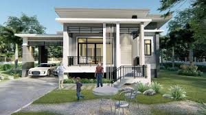 Modern Minimalist Three Bedroom Single Storey House Ulric Home