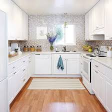 kitchen kitchens with white appliances
