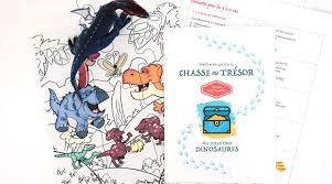 Les beaux jours sont l'occasion d'organiser de grandes chasses au trésor en extérieur, mais la chasse au trésor peut aussi être organisée en intérieur. Chasse Au Tresor A Imprimer Immediatement Sur Les Dinosaures Un Jour Un Jeu