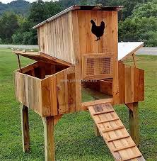 It has enough room for you to house a few backyard chickens, and it also looks simple enough to build. 29 Pallet Chicken Coop Ideas Weekend Friendly Eco Peanut