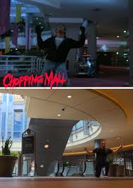 Filming location of Chopping Mall at Sherman Oaks Galleria
